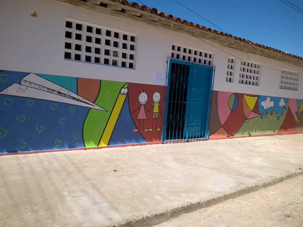 Camacã: Creche Rosalina Pinto ganha nova pintura